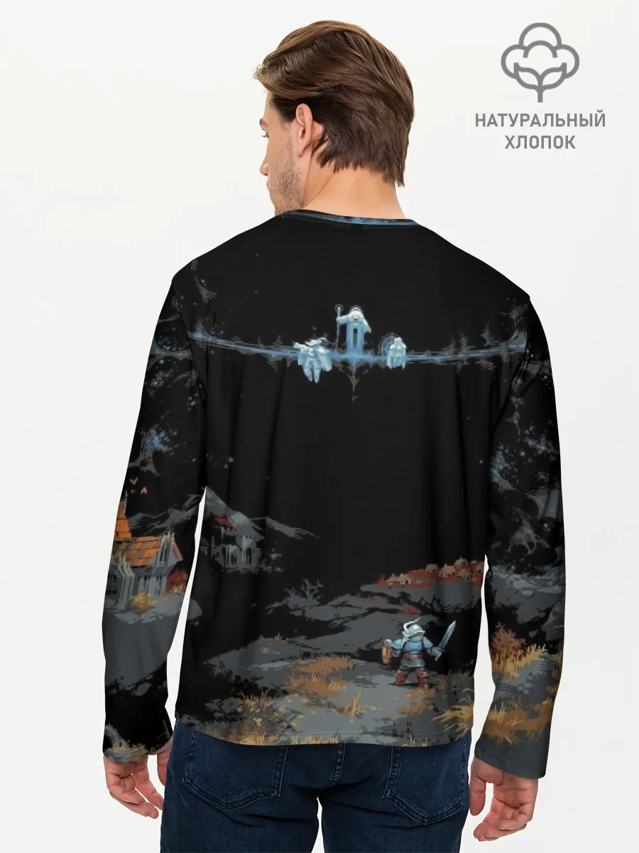 Мужской лонгслив базовый / Loop Hero