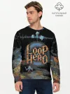 Мужской лонгслив базовый / Loop Hero