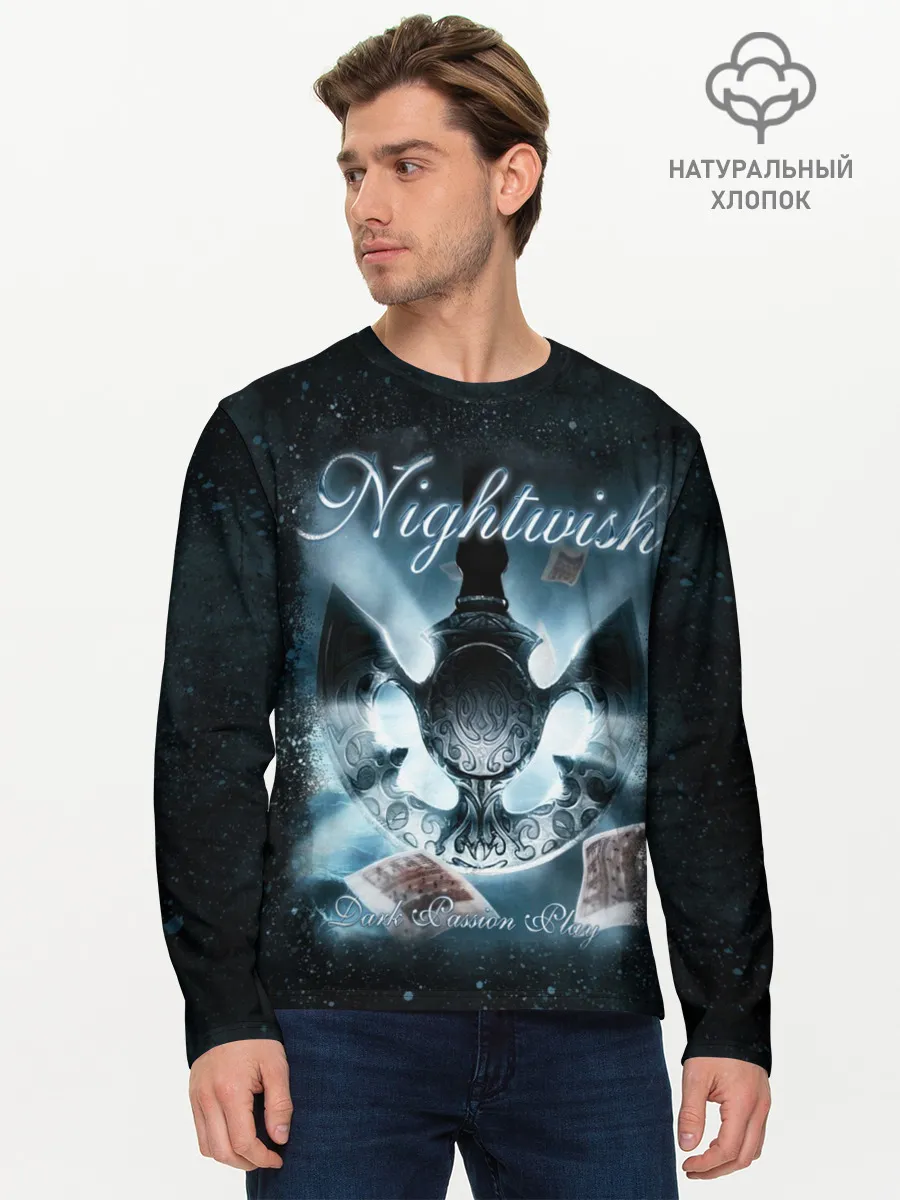 Мужской лонгслив базовый / NIGHTWISH