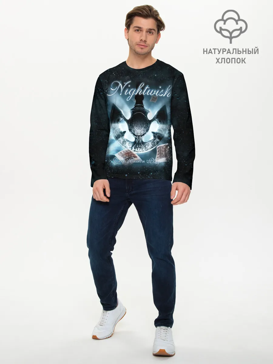 Мужской лонгслив базовый / NIGHTWISH