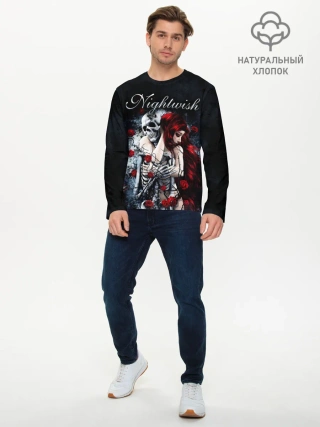 Мужской лонгслив базовый / NIGHTWISH