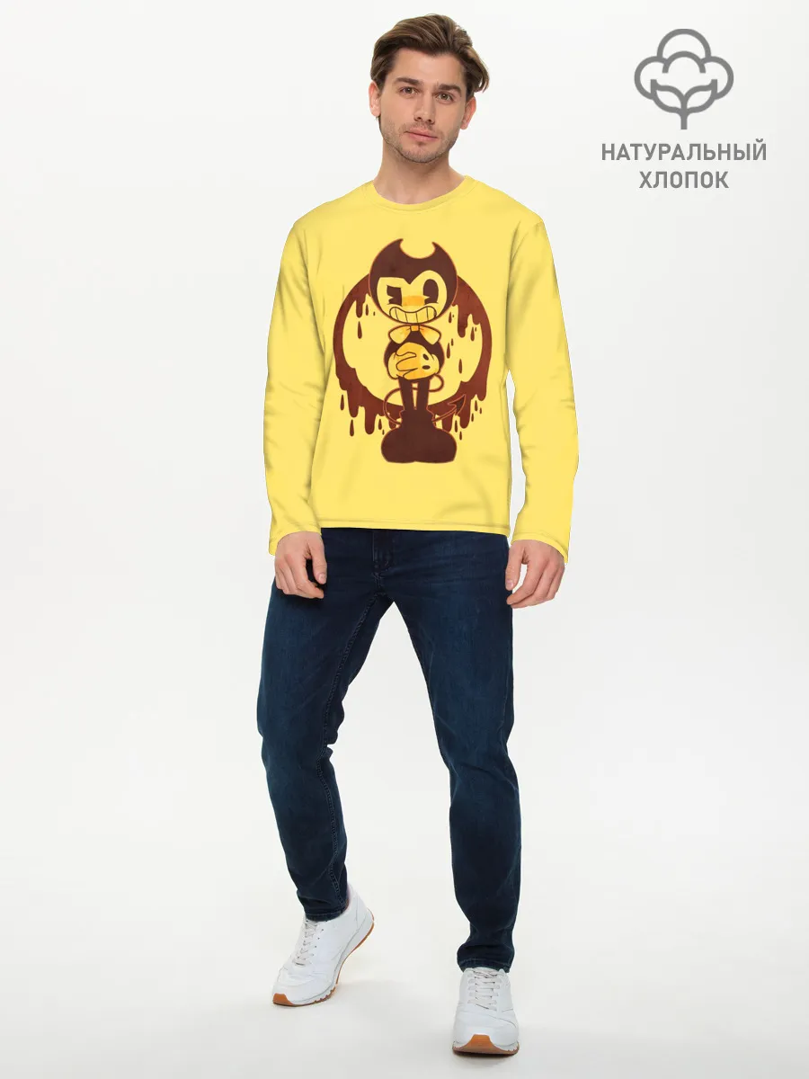Мужской лонгслив базовый / BENDY - БЕНДИ