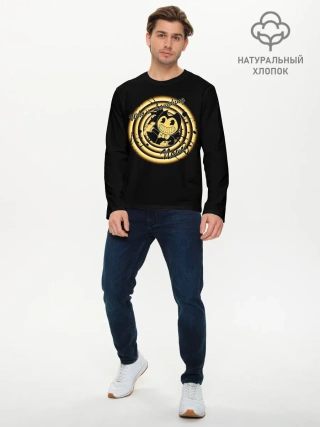 Мужской лонгслив базовый / Bendy And The Ink Machine