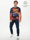 Мужской лонгслив базовый / Hot Wheels Unleashed