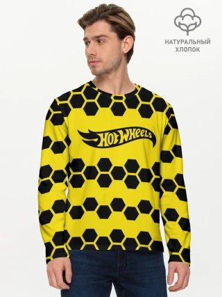 Мужской лонгслив базовый / Hot Wheels