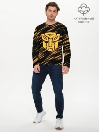 Мужской лонгслив базовый / Bumblebee