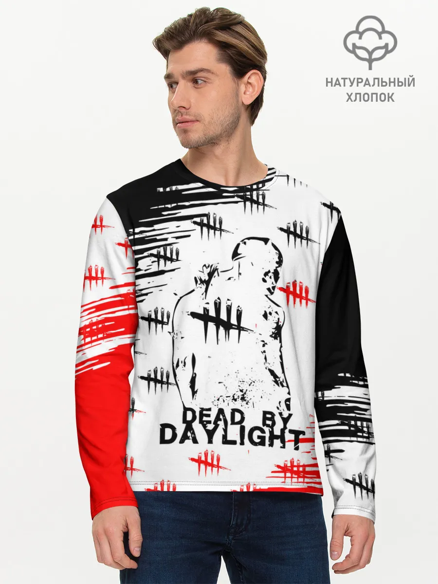 Мужской лонгслив базовый / dead by daylight
