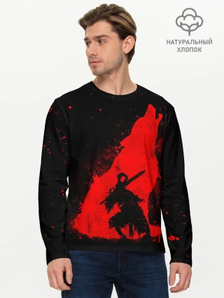 Мужской лонгслив базовый / DARK SOULS | ТЁМНЫЕ ДУШИ