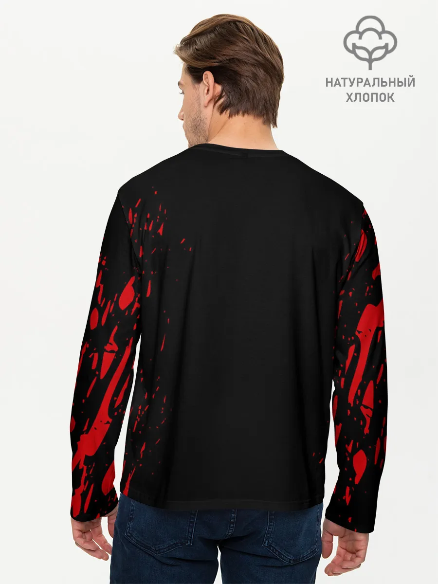 Мужской лонгслив базовый / DOOM SLAYER