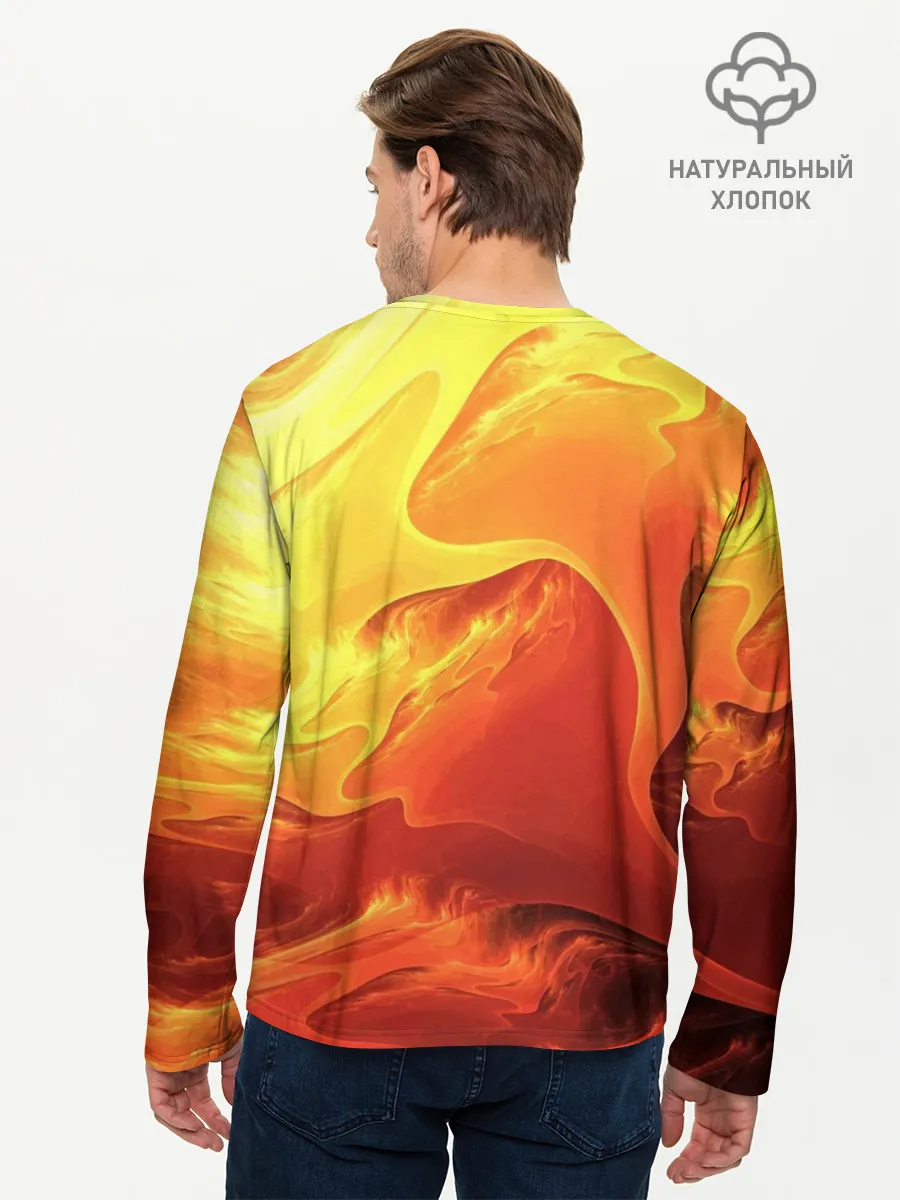 Мужской лонгслив базовый / Шаман Кинг | Хао | Зик