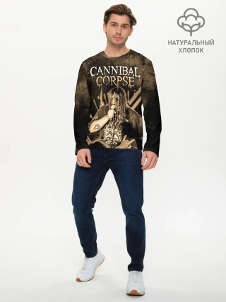 Мужской лонгслив базовый / Cannibal Corpse