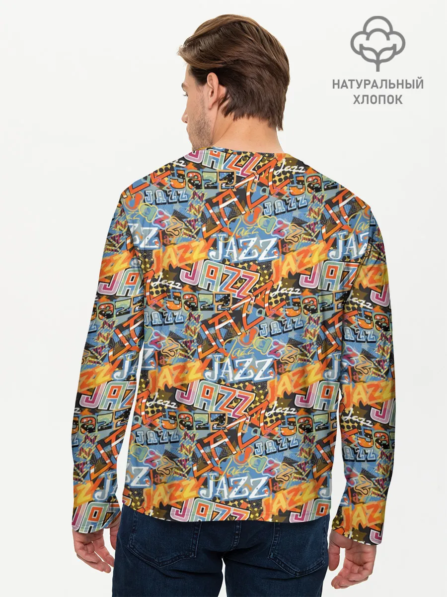 Мужской лонгслив базовый / Jazz