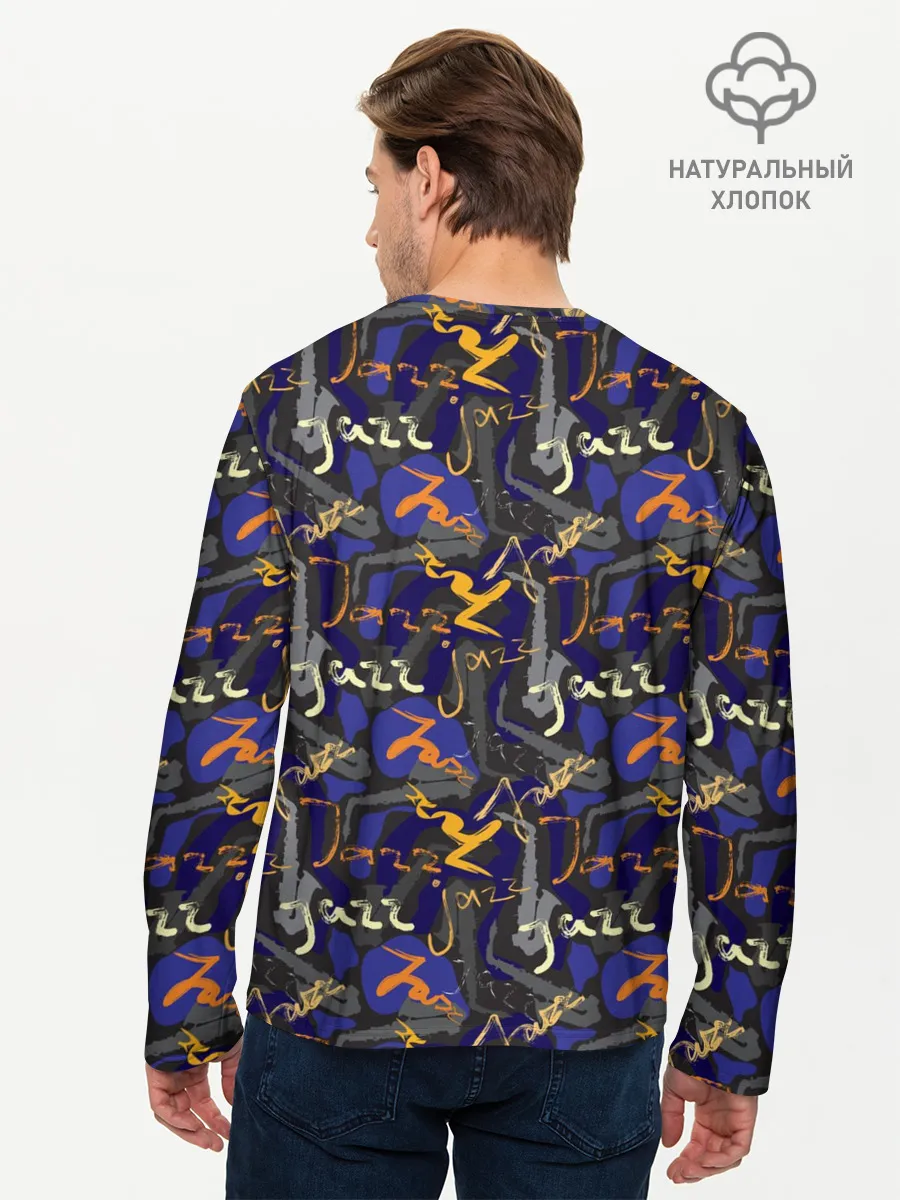 Мужской лонгслив базовый / Jazz