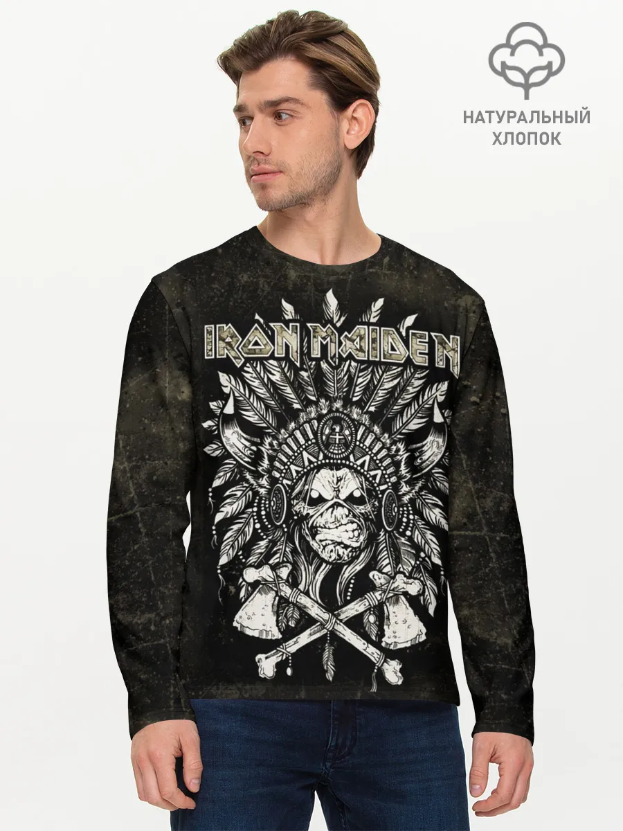 Мужской лонгслив базовый / IRON MADEN