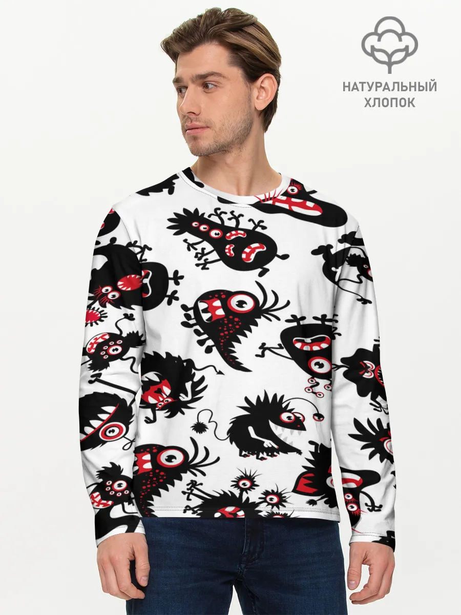 Мужской лонгслив базовый / Чудики