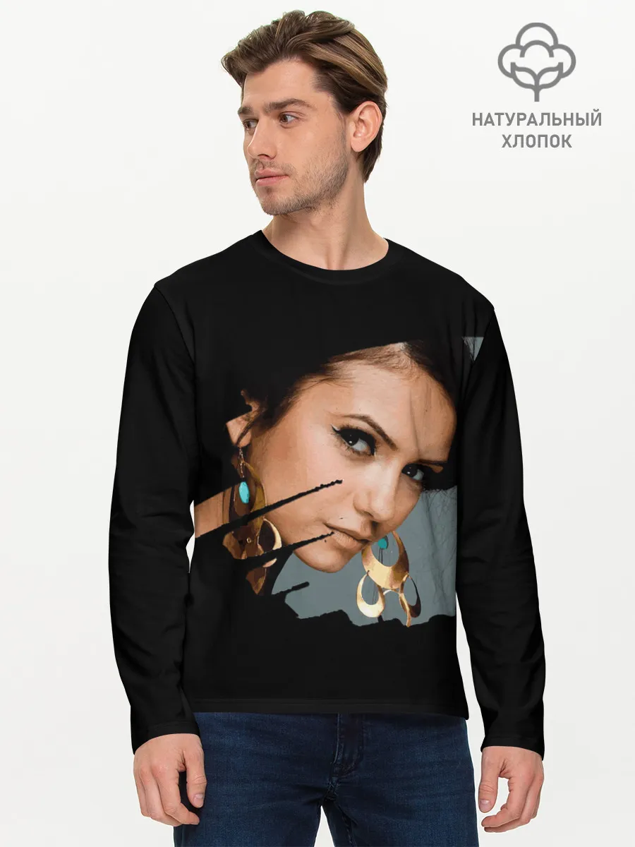 Мужской лонгслив базовый / Дневники вампира