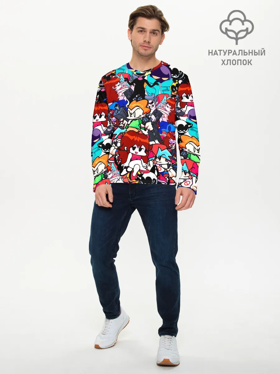 Мужской лонгслив базовый / FRIDAY NIGHT FUNKIN