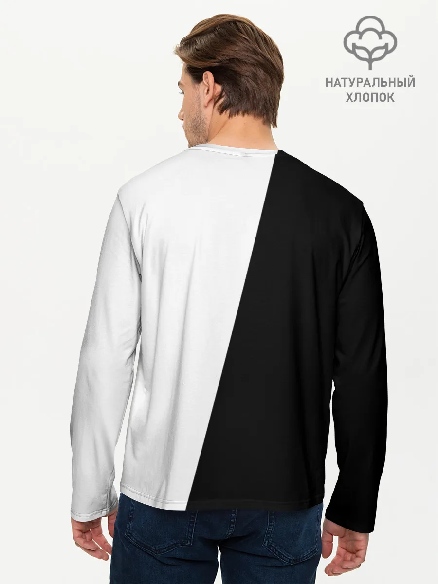 Мужской лонгслив базовый / МОНОКУМА