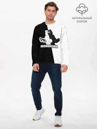 Мужской лонгслив базовый / МОНОКУМА