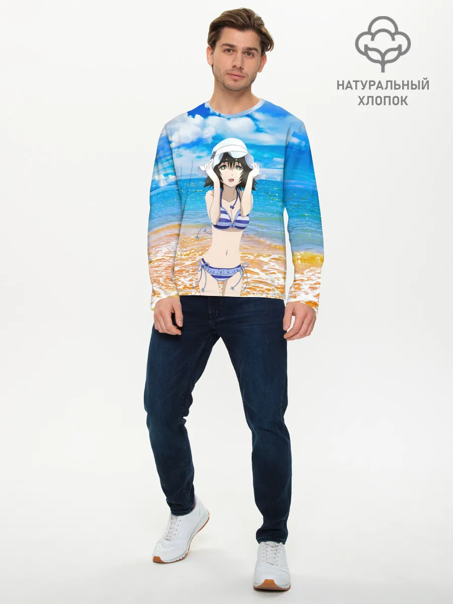 Мужской лонгслив базовый / Маюри