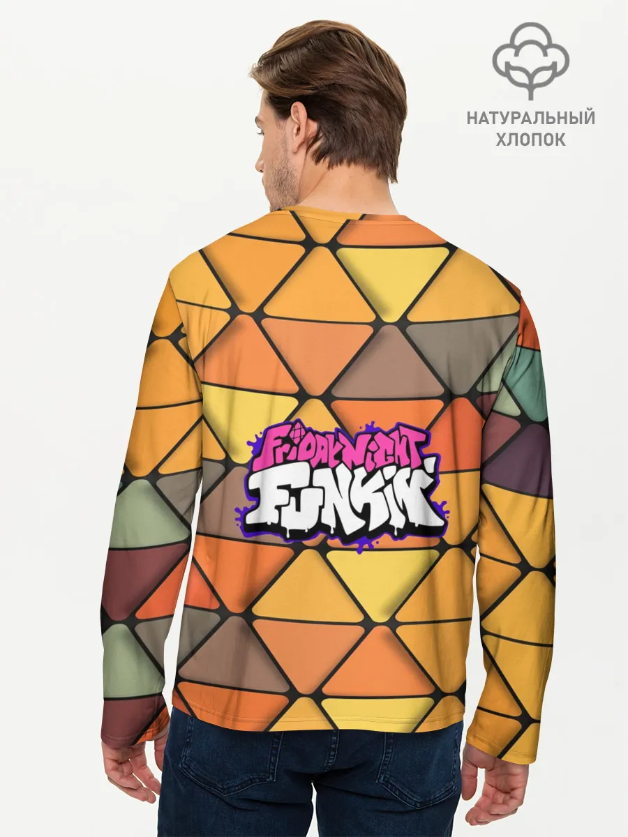 Мужской лонгслив базовый / Friday Night Funkin