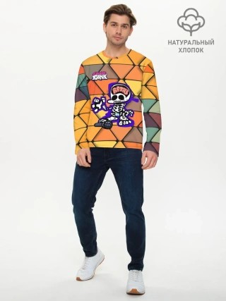 Мужской лонгслив базовый / Friday Night Funkin