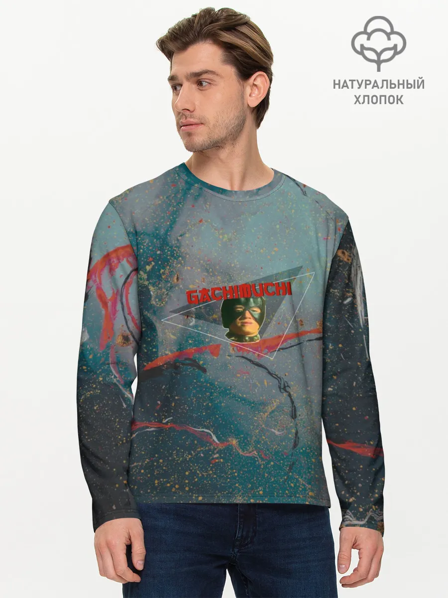 Мужской лонгслив базовый / Gachimuchi | Гачимучи ошейник