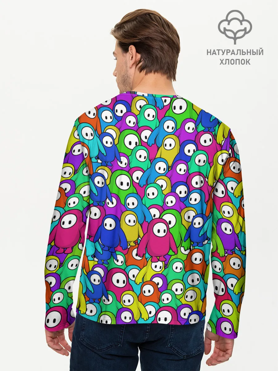 Мужской лонгслив базовый / Fall Guys