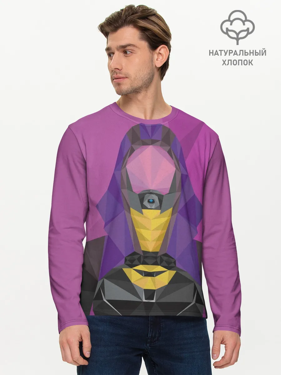 Мужской лонгслив базовый / тали зора