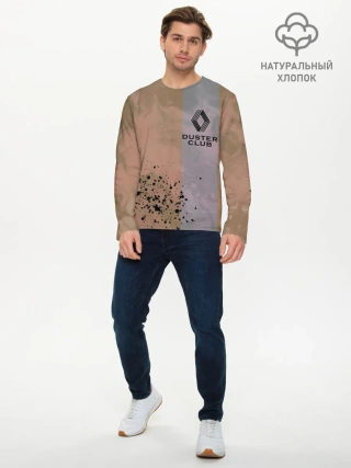 Мужской лонгслив базовый / Renault Duster Club | Рено Дастер Клуб