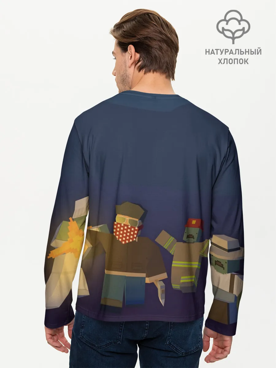 Мужской лонгслив базовый / Unturned