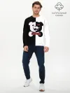 Мужской лонгслив базовый / MONOKUMA / МОНОКУМА GLITCH