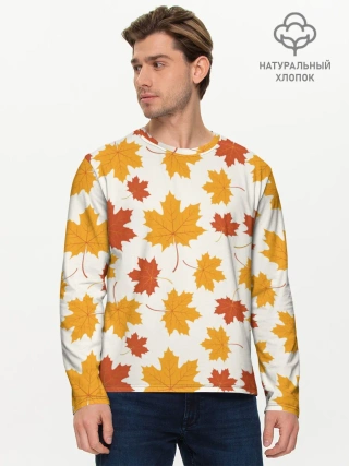 Мужской лонгслив базовый / Осень / Autumn