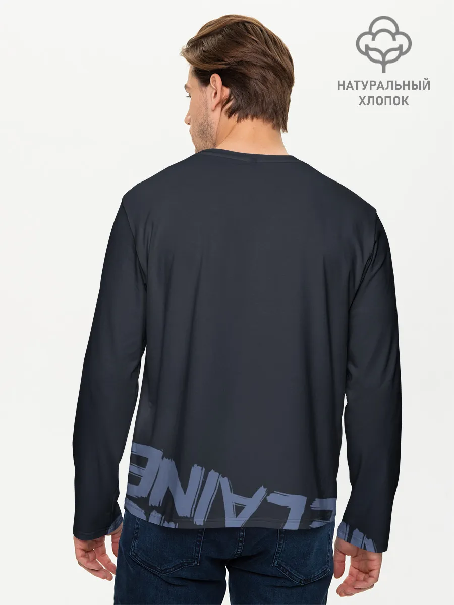 Мужской лонгслив базовый / Гислен
