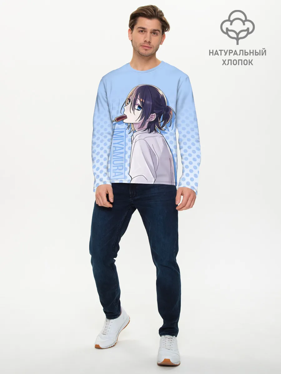 Мужской лонгслив базовый / Miyamura