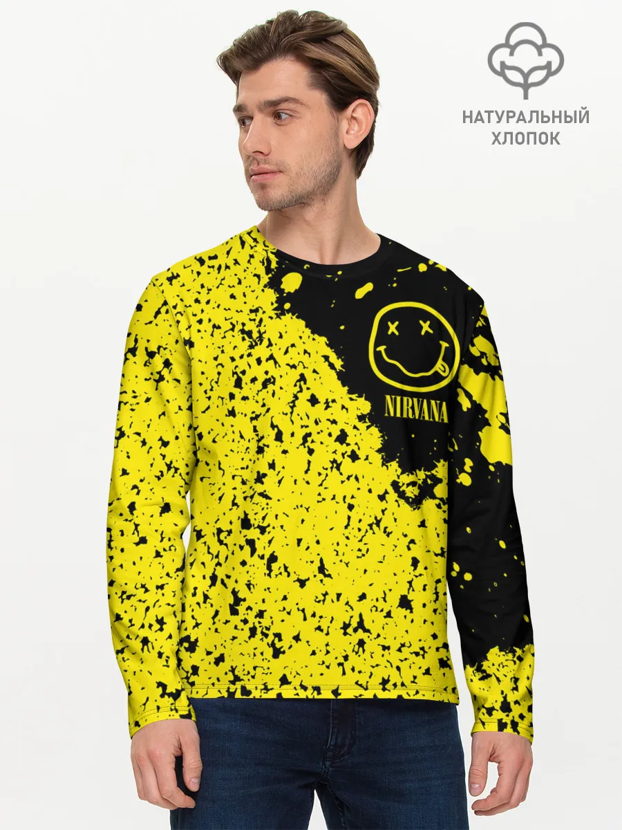 Мужской лонгслив базовый / NIRVANA / НИРВАНА