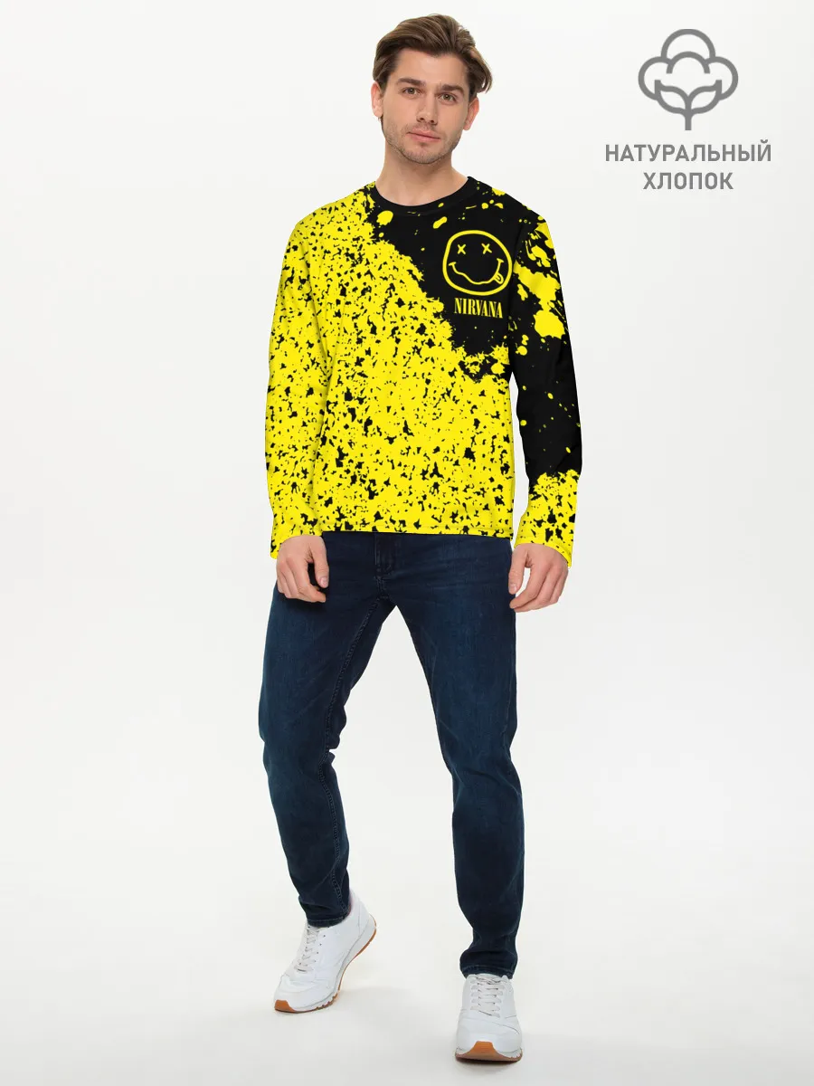 Мужской лонгслив базовый / NIRVANA / НИРВАНА