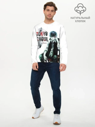 Мужской лонгслив базовый / Tokyo Ghoul Sui Ishida