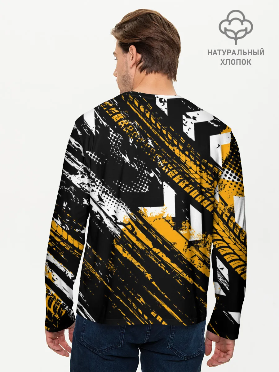 Мужской лонгслив базовый / NEED FOR SPEED