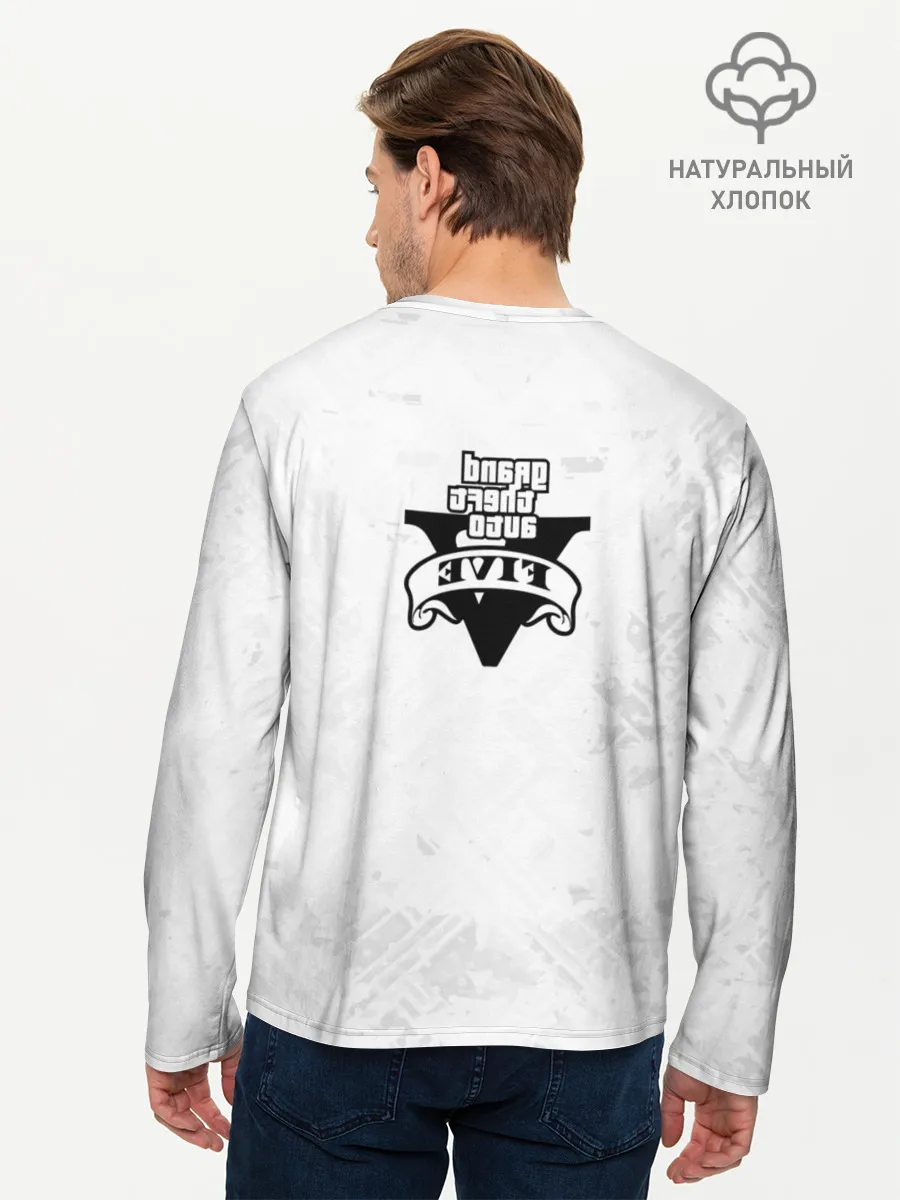 Мужской лонгслив базовый / GTA 5 / ГТА 5