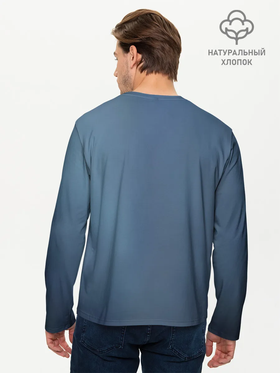 Мужской лонгслив базовый / Братство стали