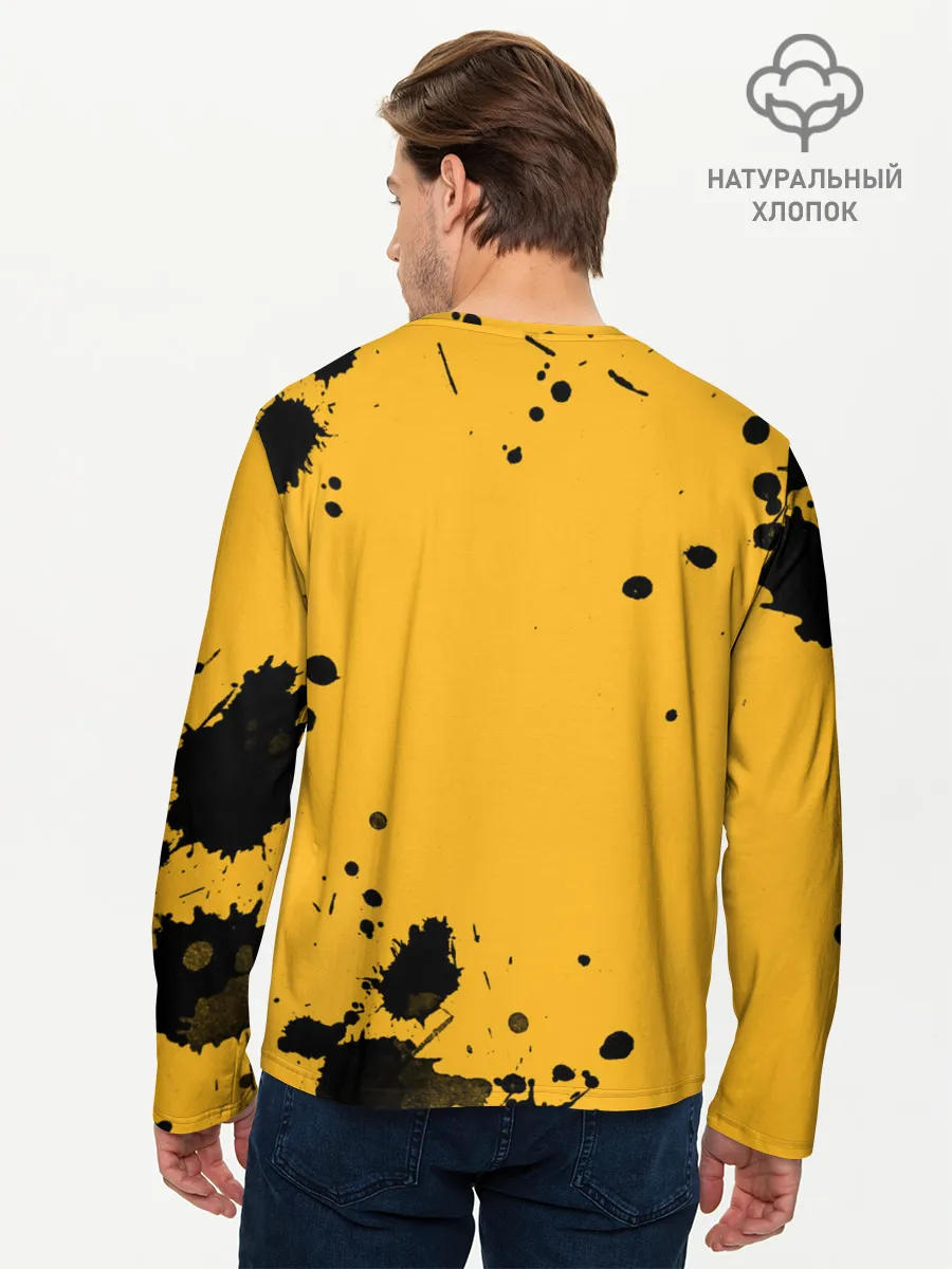 Мужской лонгслив базовый / Война никогда не меняется