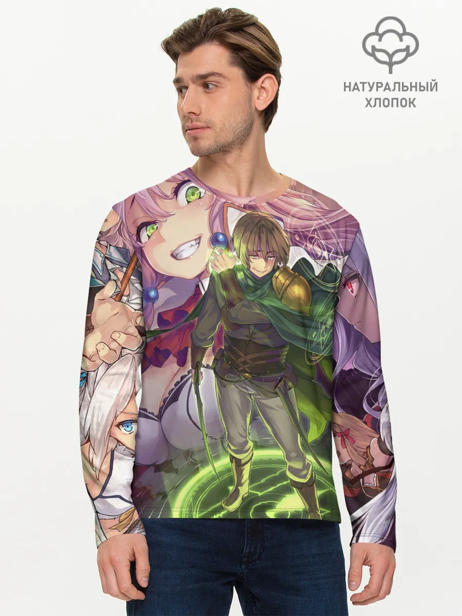 Мужской лонгслив базовый / Kaifuku Jutsushi no Yarinaoshi