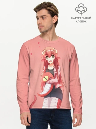 Мужской лонгслив базовый / Ламия Мия