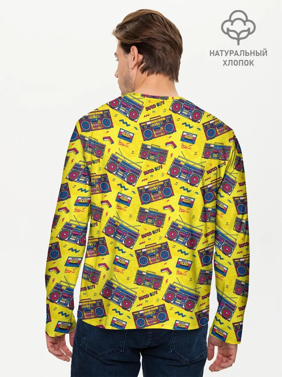 Мужской лонгслив базовый / DISCO