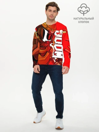 Мужской лонгслив базовый / DOOM Eternal