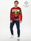 Мужской лонгслив базовый / DOOM Eternal