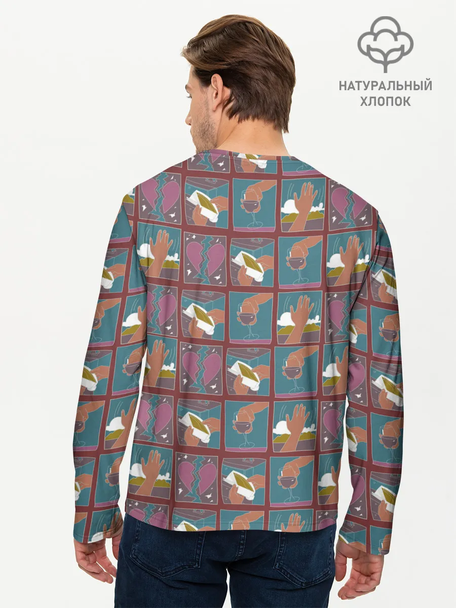 Мужской лонгслив базовый / SLAVA MARLOW