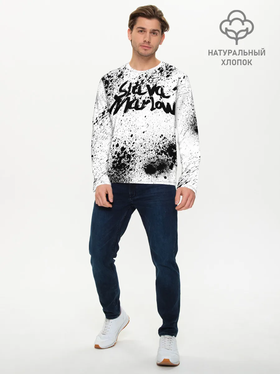 Мужской лонгслив базовый / SLAVA MARLOW