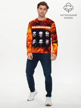 Мужской лонгслив базовый / RAMMSTEIN